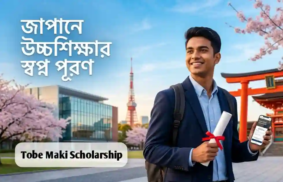 জাপানে উচ্চশিক্ষার স্বপ্ন পূরণ: টোব মাকি স্কলারশিপ ২০২৬ আবেদন নির্দেশিকা (স্নাতক, স্নাতকোত্তর ও পিএইচডি)